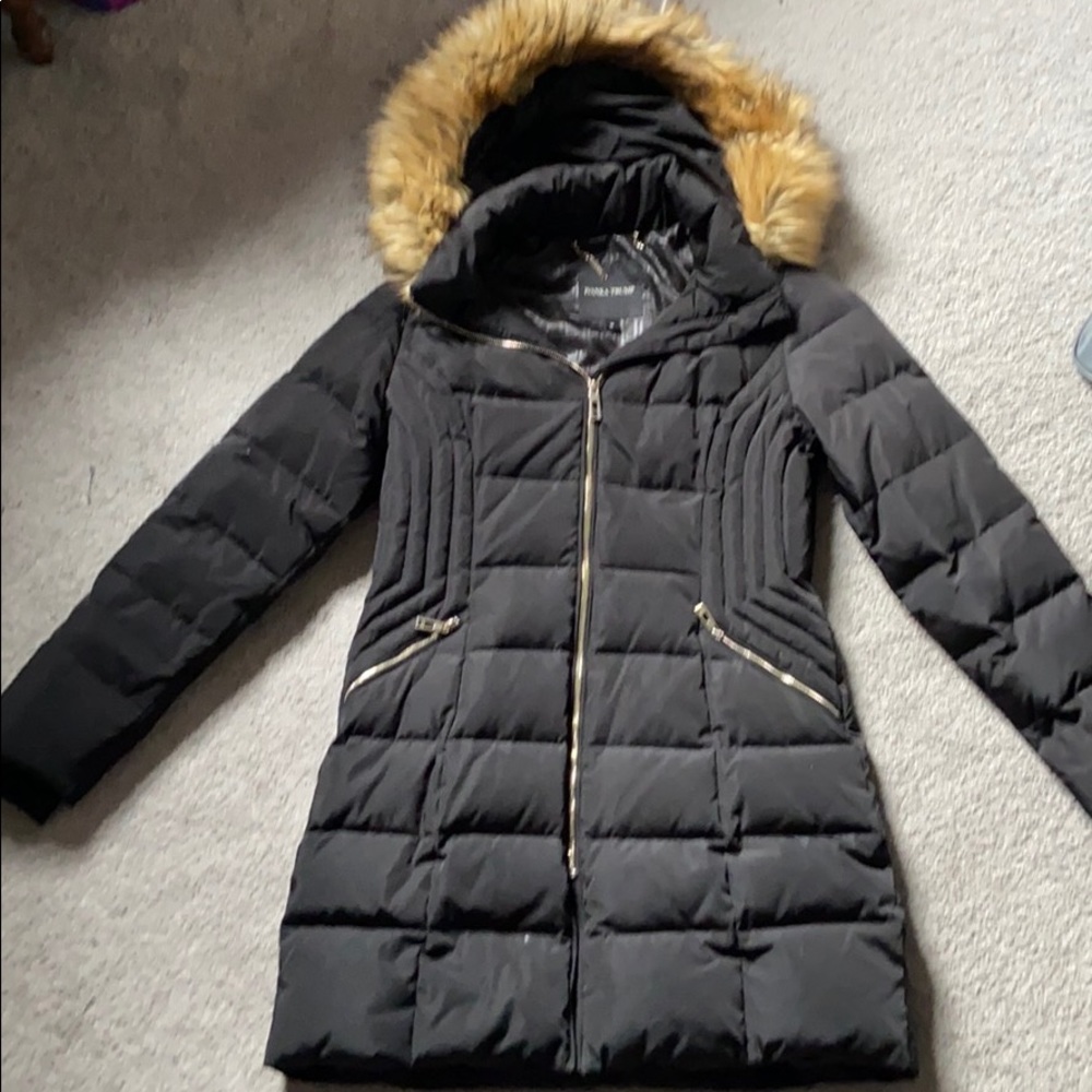 Black winter coat